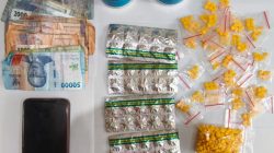 Polsek Bekasi Barat Amankan Seorang Pria, Sita 634 Butir Tramadol dan Hexymer