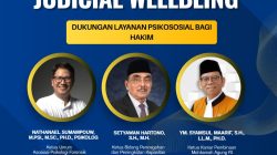 70 Persen Hakim Pernah Stres Kerja, KY Gandeng MA & APSIFOR Dorong Dukungan Psikososial