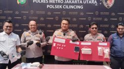 Lima Orang Ditangkap di Tanjung Priok, Polisi Sita 15,9 Gram Sabu