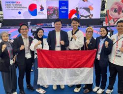 Tim Pelatnas Taekwondo Indonesia Meraih 1 Medali Perak Kejuaraan Tertinggi Untuk Kategori Poomsae