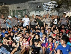 Polsek Koja Gelar Fun Night Run, Ajak Remaja Jauhi Tawuran