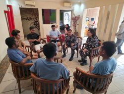 Lanal Banjarmasin Gelar Trauma Healing Bagi Penumpang KM Virgo Transport 8