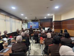 Dr Fri Hartono Berikan Pembekalan Kepada Calon Jaksa Terkait Teknik dan Praktek Pembuatan Opening & Closing Statement