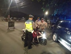 Jaga Jakarta On The Spot, Berikan Rasa Aman Kapolsek Bekasi Barat Intensifkan Patroli dan Razia Stasioner