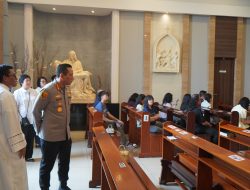 Kapolres Metro Jakarta Utara Pastikan Ibadah di Gereja Paroki Kim Tae Gon Berlangsung Aman