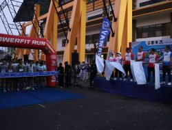 Antusias Masyarakat Muara Enim Ikuti Polres Muara Enim Fun Run, 1.066 Peserta Ramaikan Lintasan