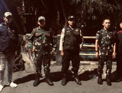 Patroli Malam Koramil 01/Jatinegara Bersama Komduk, Perkuat Kamtibmas Di Wilayah Binaan