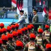Penuh Khidmat, Panglima TNI Dampingi Presiden Prabowo Pimpin Upacara HUT ke-81 TNI Tahun 2026