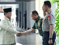 Panglima TNI Hadiri Taklimat Presiden, 800 Pati TNI-Polri Satukan Visi