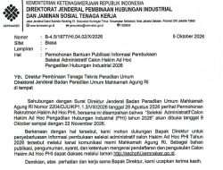 Seleksi Administratif Calon Hakim Ad Hoc PHI 2026 Resmi Dibuka