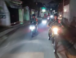 Koramil 07/Cipayung Gelar Patroli, Antisipasi Tawuran Malam Minggu
