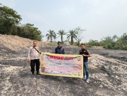 Polsek Lawang Kidul Pantau Lokasi PETI di Keban Agung, Temukan Lubang Galian Batu Bara