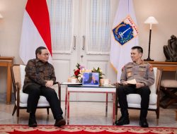 Kapolda Metro Jaya Temui Gubernur DK Jakarta, Perkuat Keamanan dan Pelayanan Warga