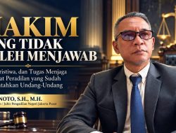 Hakim yang Tidak Boleh Menjawab