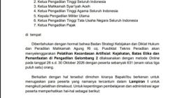 BSDK Umumkan 631 Hakim Peserta Pelatihan Kecerdasan Artifisial Gelombang II