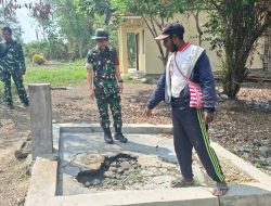 Dandim 1808/Mansel Selaku Dansatgas Tmmd Ke-130 Cek Kesiapan Personel Sebelum Pelaksanaan Pekerjaan