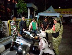 Koramil 03/Ps.Rebo-Ciracas Gelar Patroli/Siskamling Jaga Kondusivitas Wilayah