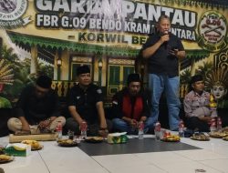 Polisi Bersama Masyarakat, Bhabinkamtibmas Bintara Hadiri Peringatan Maulid Nabi Muhammad SAW di Gardu 09 FBR