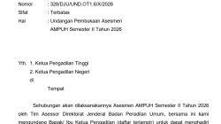 Badilum Siapkan Pembukaan Asesmen AMPUH Semester II Tahun 2026