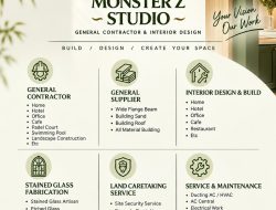 My Little Monster Z Studio Tawarkan Solusi Terintegrasi Konstruksi dan Desain Interior di Bawah Kepemimpinan Syahbandi, SH