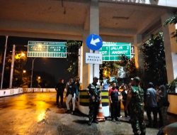 Pastikan Wilayah Aman dan Kondusif, Koramil 04/Pulogadung Gelar Patroli/Siskamling