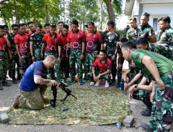 Artileri SMEE Perkuat Keterampilan Prajurit dalam Latgabma Keris Woomera 2026