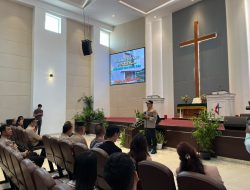 Bukan Sekadar Menjaga Keamanan, Polres Muara Enim Bangun Kedekatan dengan Jemaat GMI Muara Enim Lewat Minggu Kasih
