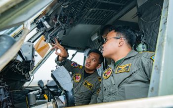 Percepat Penanganan Karhutla di Palembang, Satgas OMC Semai Dry Ice dan NaCl sebanyak 5 sorti