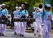 Bidik Emas Porprov Jateng 2026, Kontingen Drumben Demak Tempuh 6 KM LKKB
