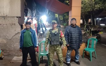 Patroli/Siskamling, Babinsa Pulogadung Pastikan Jatinegara Kaum Kondusif