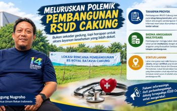Rekan Indonesia Jelaskan Perkembangan RSUD Cakung, Pemilihan Kontraktor Ditargetkan Selesai Tahun Ini