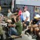 Koramil 05/Kramatjati-Makasar Gelar Patroli/Siskamling Malam Minggu Ciptakan Kamtibmas