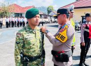 POLRES NGADA GELAR UPACARA GELAR PASUKAN OPERASI PATUH TURANGGA 2026, KAPOLRES TEKANKAN PENDEKATAN HUMANIS DAN KESELAMATAN BERLALU LINTAS