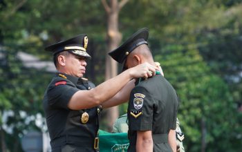 Pangdam Jaya Lantik 480 Bintara Infanteri TNI AD Dan Meresmikan Aula Gatot Subroto Rindam Jaya