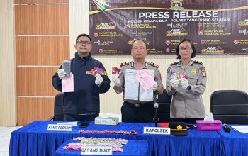 Polsek Kelapa Dua Ungkap Kasus Narkotika Jenis Etomidate