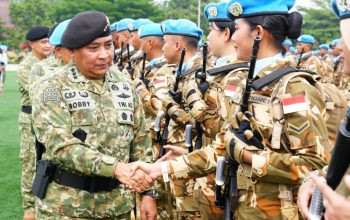 Satgas BGC TNI Konga XXXIX-G Monusco Tiba di Tanah Air