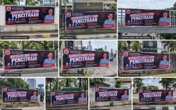 Spanduk “Kapolrestabes Stop Pencitraan” Gegerkan Medan, Pemuda Demokrasi Indonesia Ancam Tambah Aksi