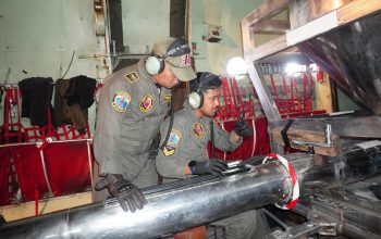 Satgas TNI Kembali Semai 10,8 Ton Bahan Modifikasi Cuaca di Kalimantan