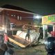 Bekas Galian PAM Jaya Amblas, Truk Terjeblos di Jalan Haji Ali Kampung Tengah, Picu Kemacetan