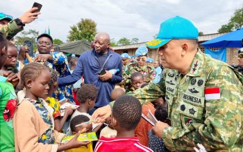 DFC Minusca Mayjen TNI Maychel Asmi Hadiri Peringatan UN Day 2026 di Republik Afrika Tengah