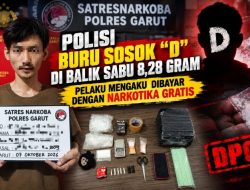Polisi Buru Sosok D di Balik Sabu 8,28 Gram, Pelaku Mengaku Dibayar dengan Narkotika Gratis