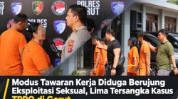 “Modus Tawaran Kerja Diduga Berujung Eksploitasi Seksual, Lima Tersangka Kasus TPPO di Garut”
