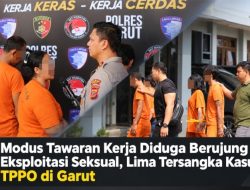 “Modus Tawaran Kerja Diduga Berujung Eksploitasi Seksual, Lima Tersangka Kasus TPPO di Garut”