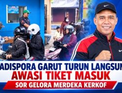 Kadispora Garut Asep Mulyana Turun Langsung Awasi Tiket Masuk SOR Gelora Merdeka Kerkof