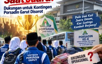 “Jangan Cuma Bangga Saat Juara! Dukungan untuk Kontingen Porsadin Garut Disorot.”