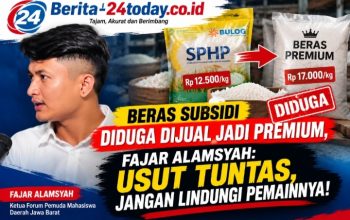 Beras Subsidi Diduga Dijual Jadi Premium, Fajar Alamsyah: Usut Tuntas, Jangan Lindungi Pemainnya!