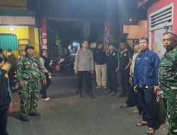 Patroli/Siskamling Koramil 05/Kramat Jati-Makasar Bersama Komduk, Jaga Kamtibmas Tetap Kondusif